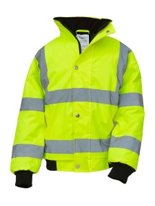 Yoko Kids Hi-Vis Bomber Jacket